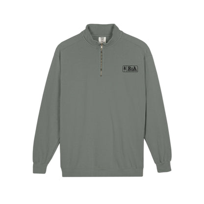R&A Tree Service Log Logo Quarter Zip