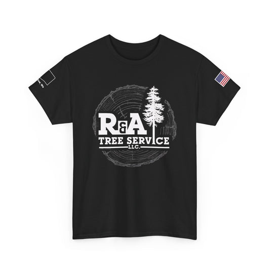 R&A Tree Service Log T-Shirt