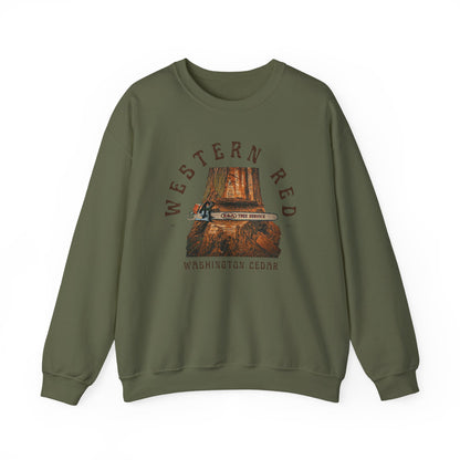 R&A Tree Service Saw Vintage Crewneck