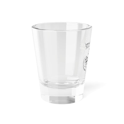Shot Glass – "Measure Twice" Beak Lumber Co. 1.5 oz