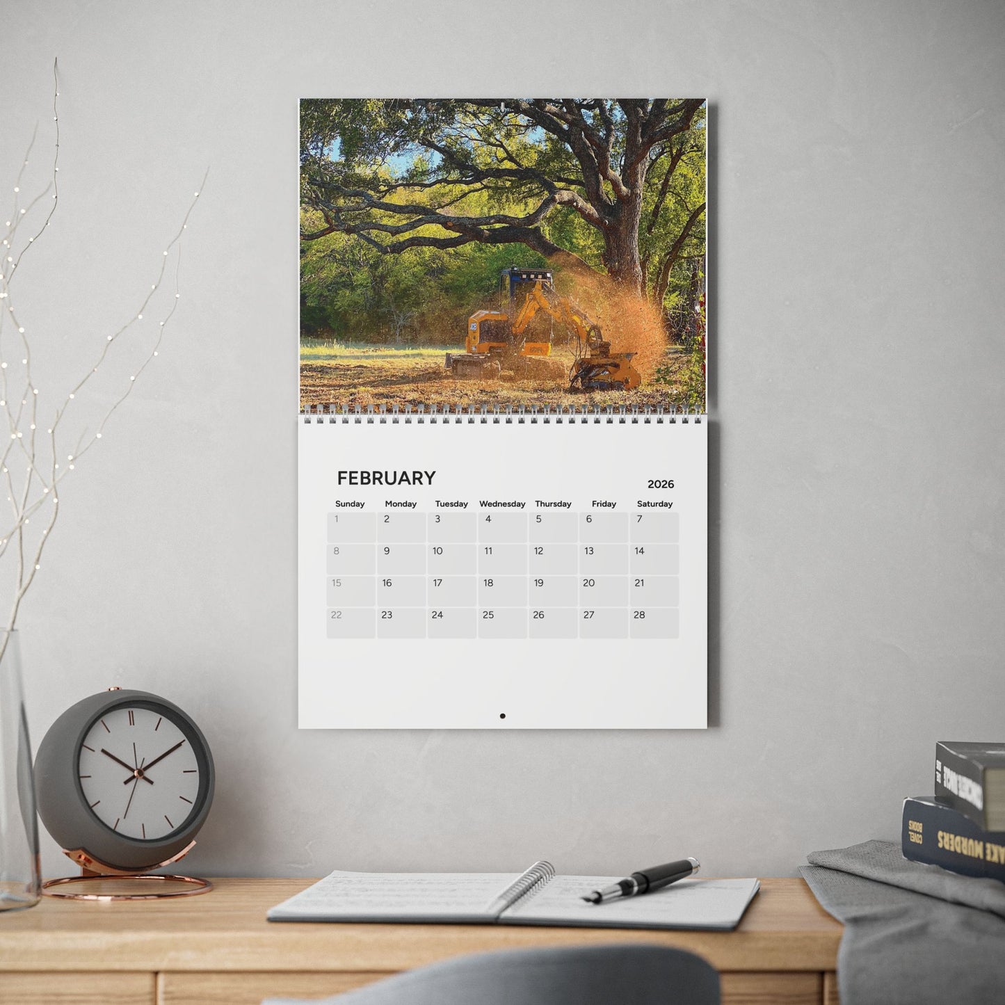 Saw Shop Calendar (2026)