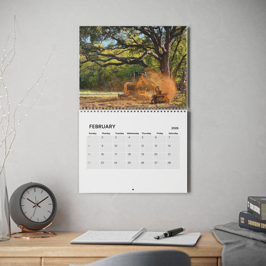 Saw Shop Calendar (2026)