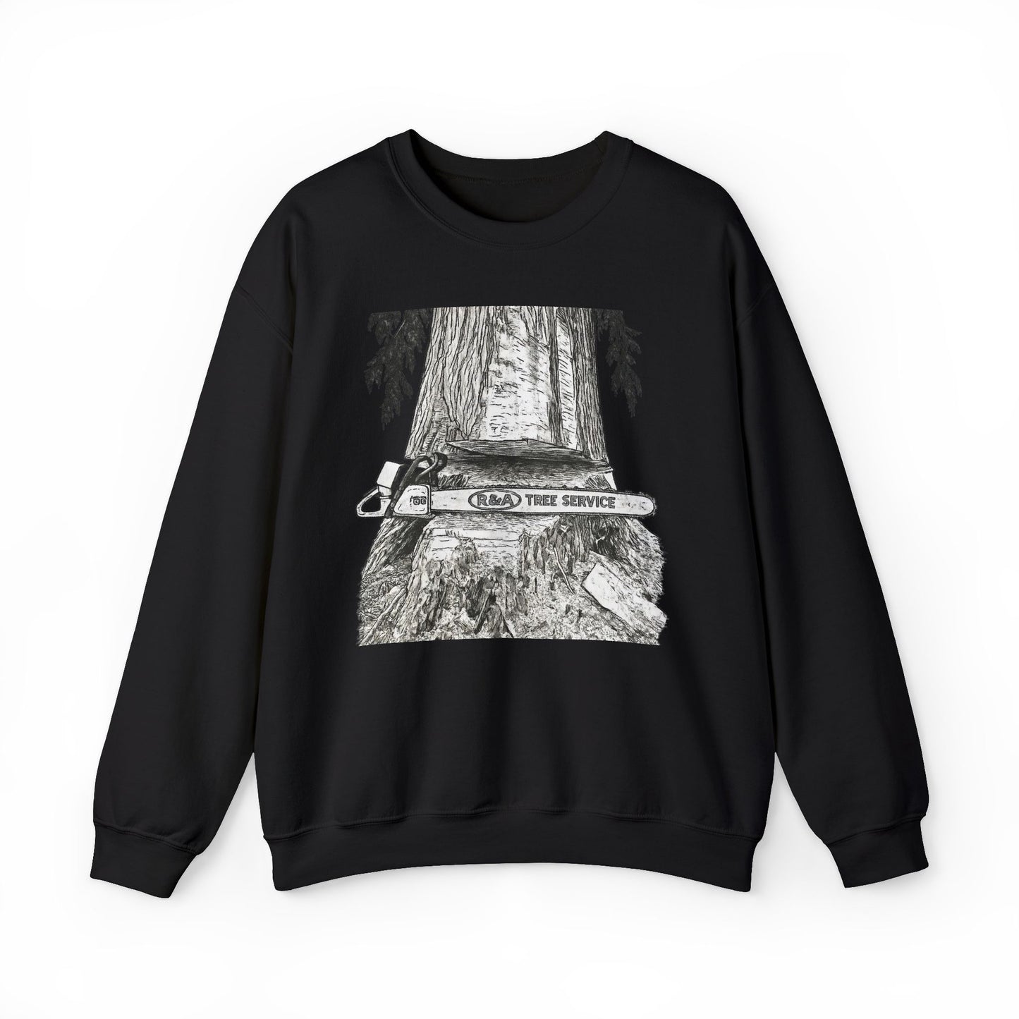 R&A Tree Service Chainsaw Sweatshirt
