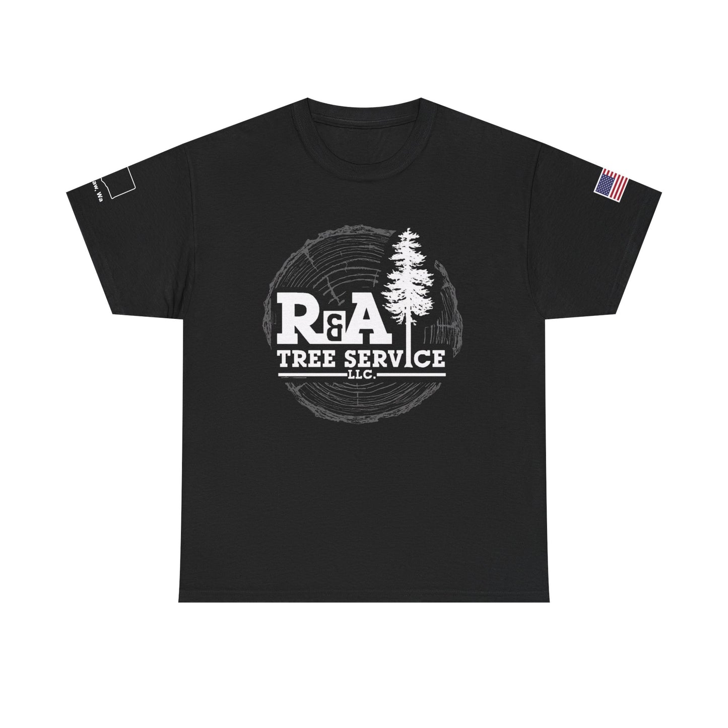R&A Tree Service Log T-Shirt