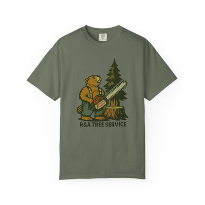 Vintage R&A Beaver Tree Service T-Shirt