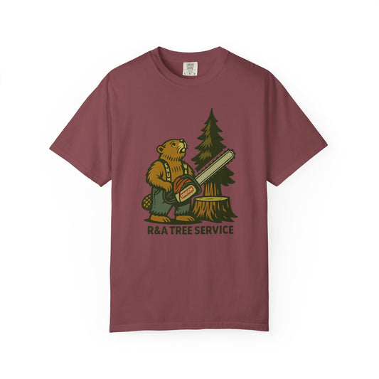 Vintage R&A Beaver Tree Service T-Shirt