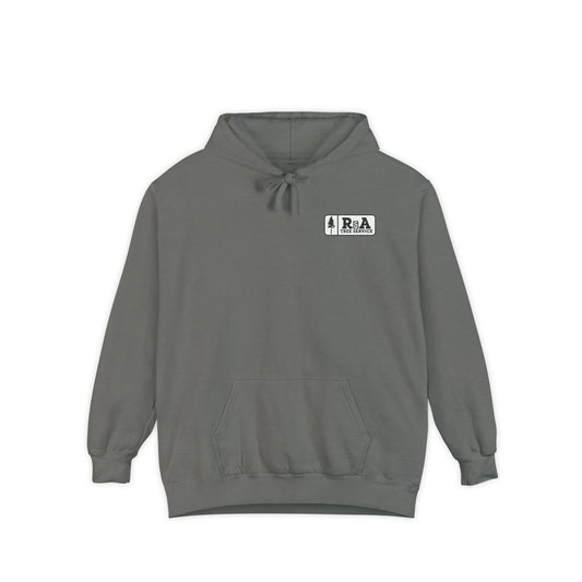 Comfort Gray R&A front Hoodie