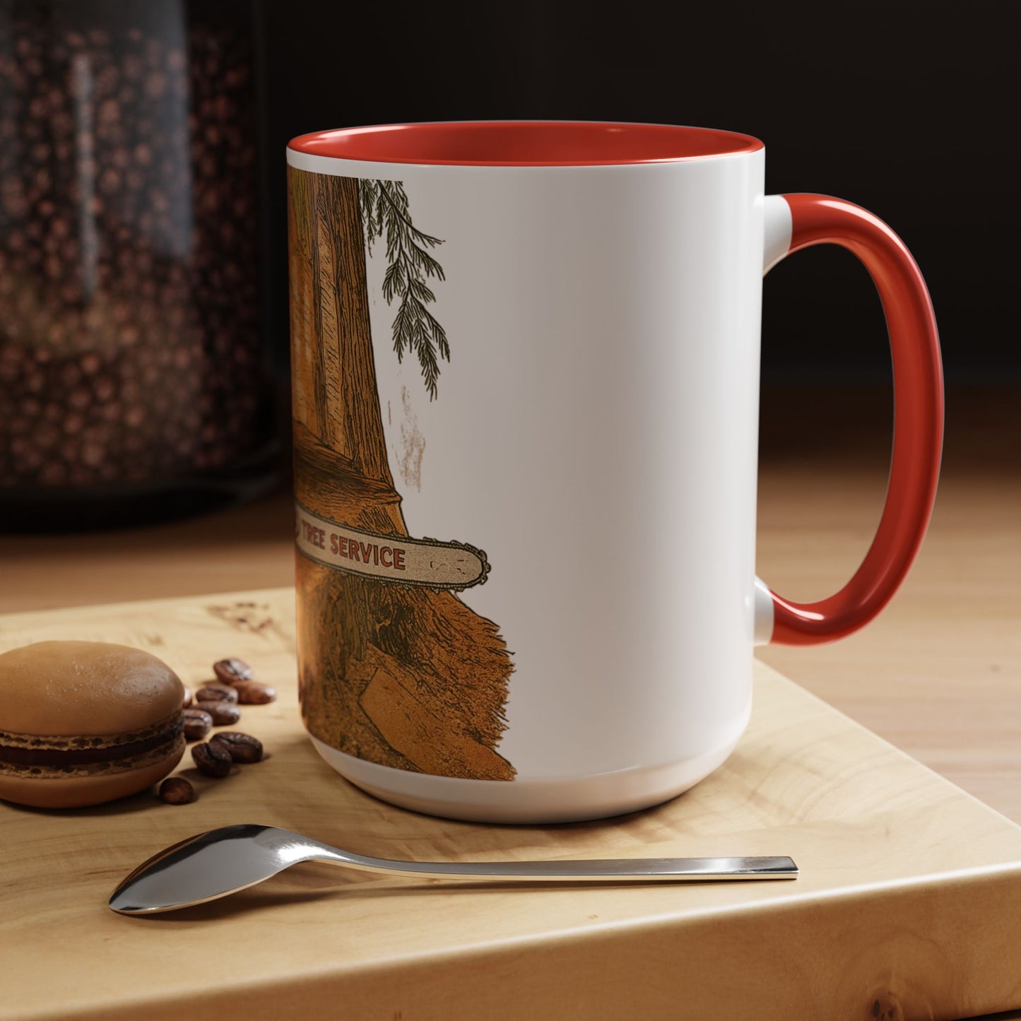 046 on stump R&A 15oz Mug