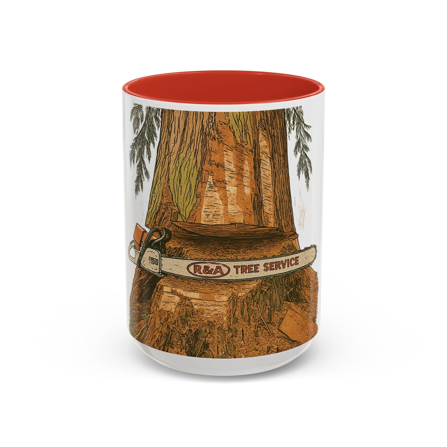 046 on stump R&A 15oz Mug