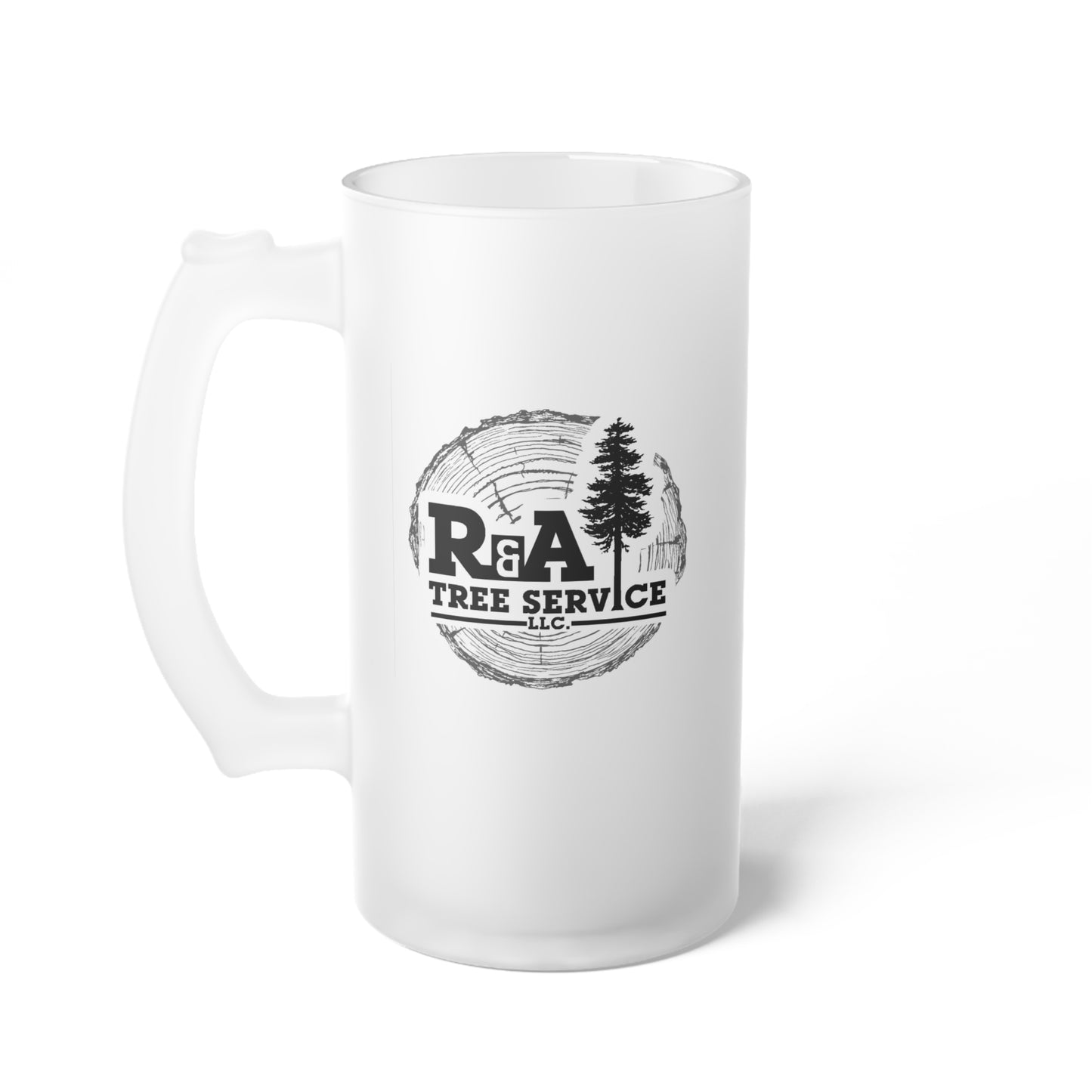 Frosted Glass Beer Mug
