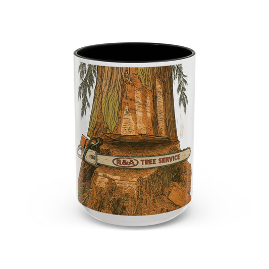 046 on stump R&A 15oz Mug