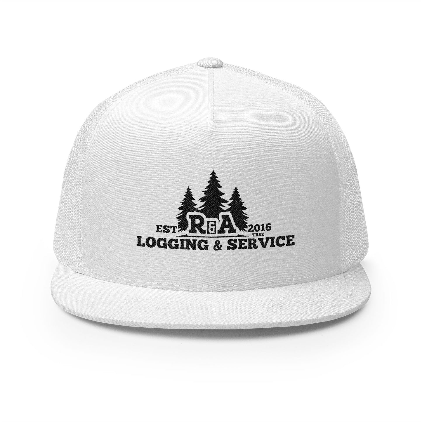 R&A Logging & Tree Service Hat (White)