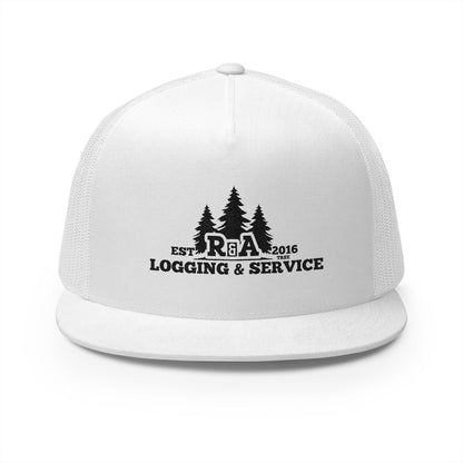 R&A Logging & Tree Service Hat (White)