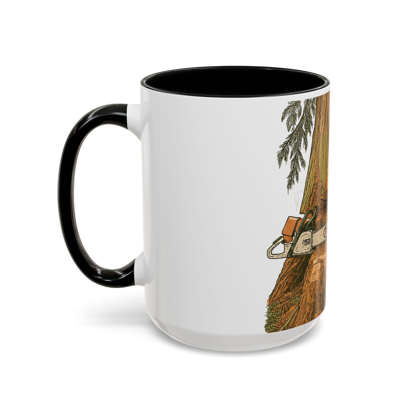 046 on stump R&A 15oz Mug
