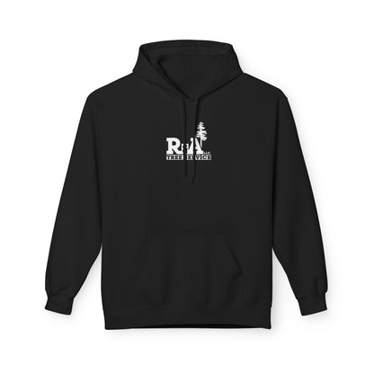 R&A Logo With Flag Hoodie (Black)