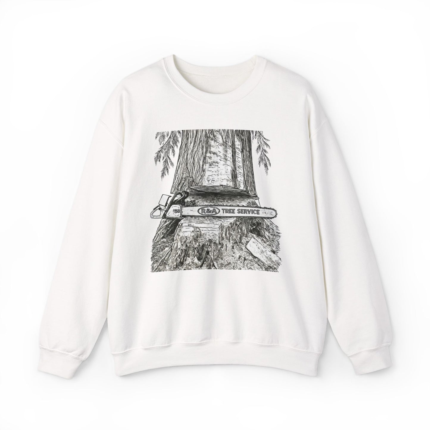 R&A Tree Service Chainsaw Sweatshirt
