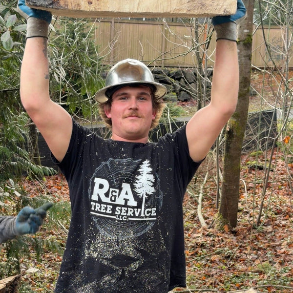 R&A Tree Service Log T-Shirt